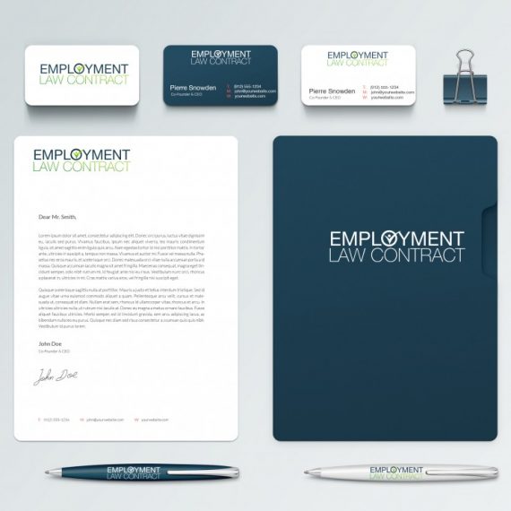 Employment Law Contract Brand Identity